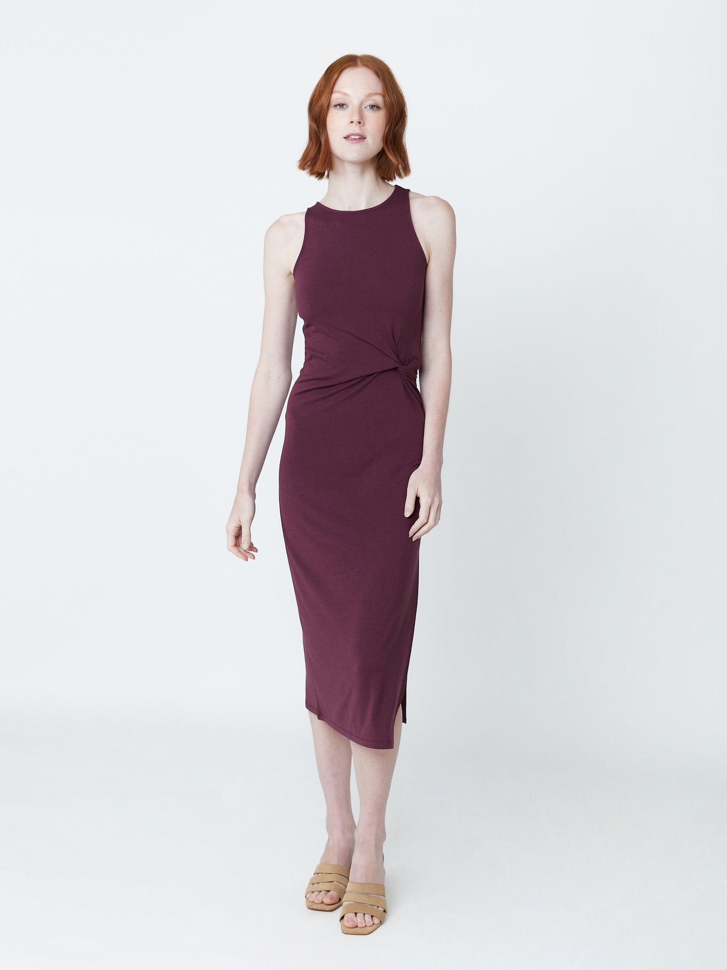 Emilia Knot Midi Dress