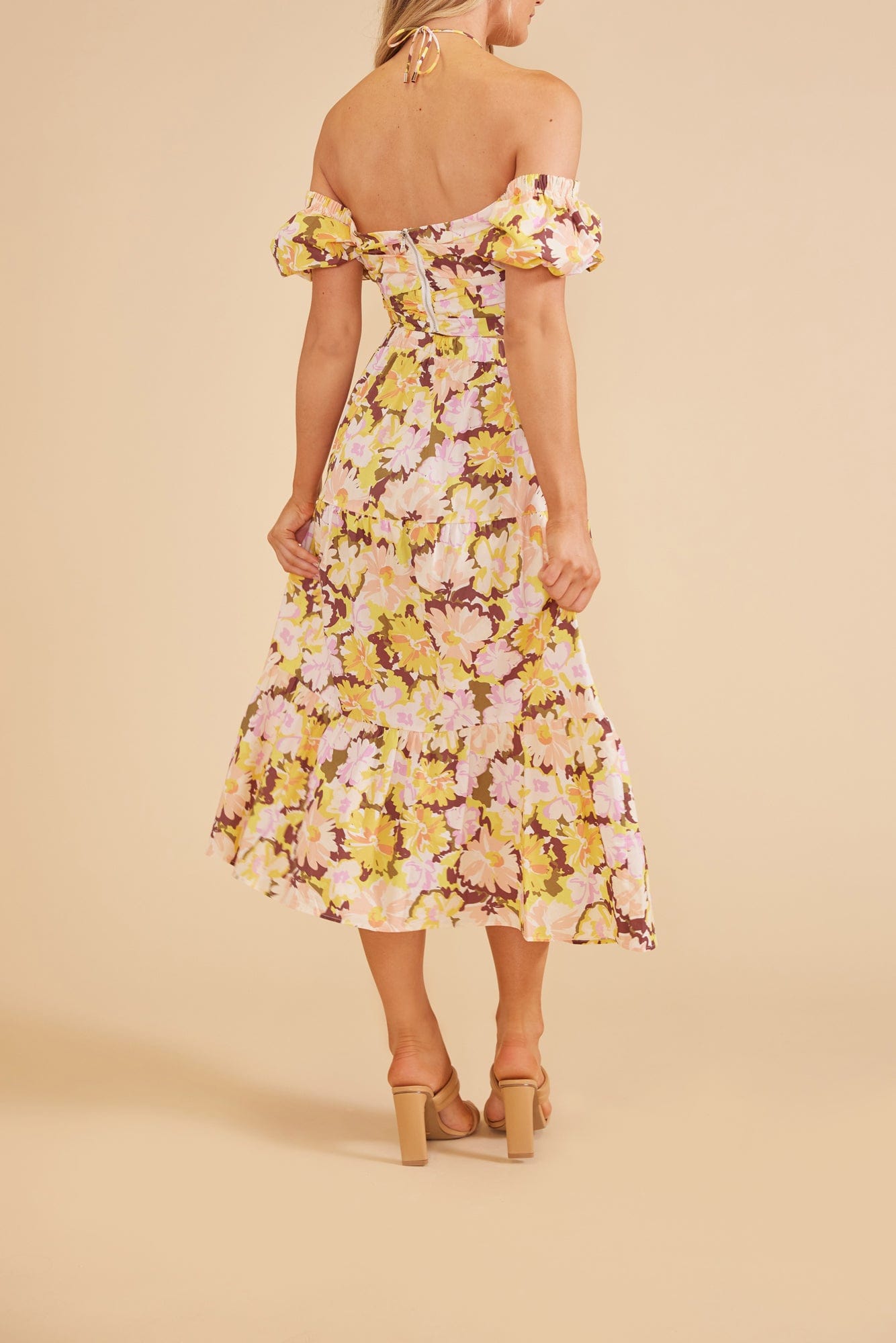 Zoey Floral Midi Skirt