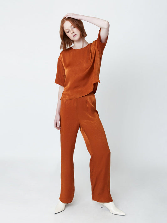 Satin Devera Flow Pant