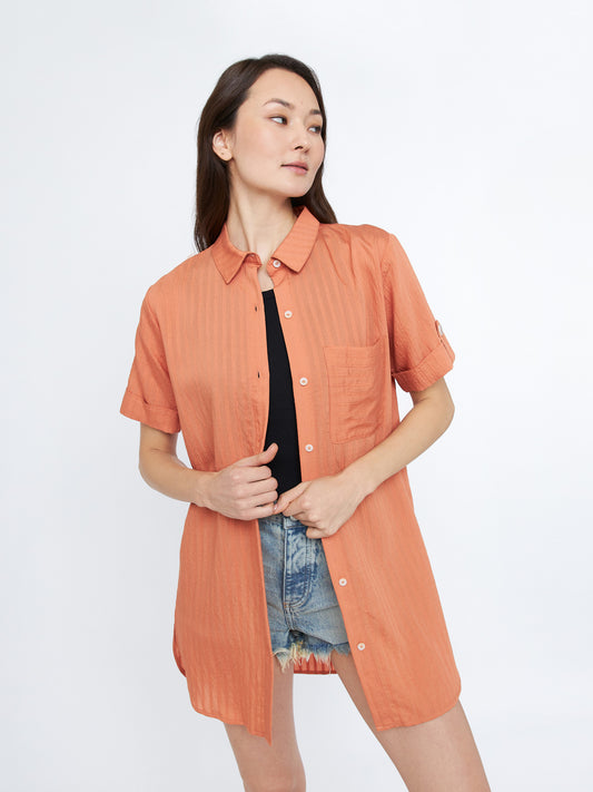 Stripe Leigh Long Shirt