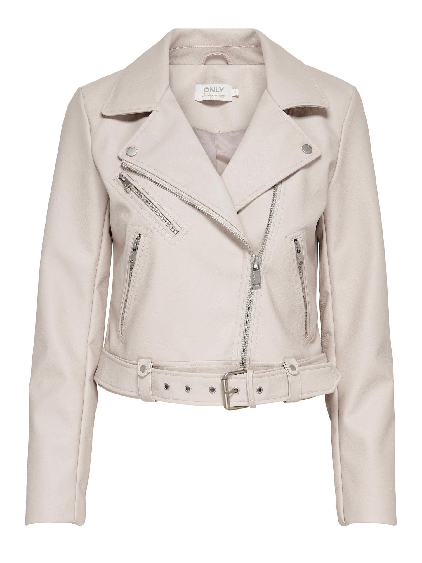 Vera Faux Leather Biker Jacket