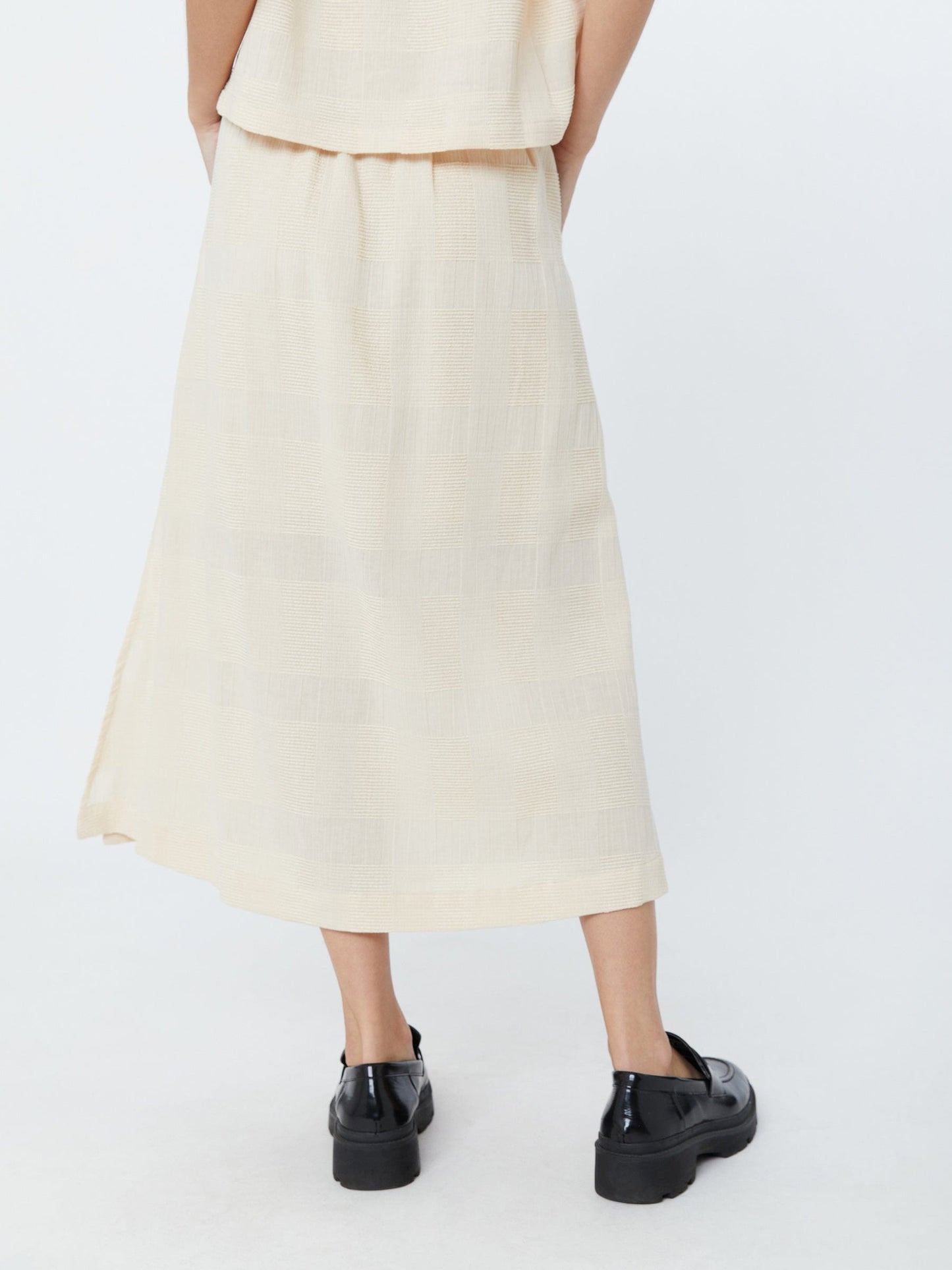 Cotton Cecile Midi Skirt