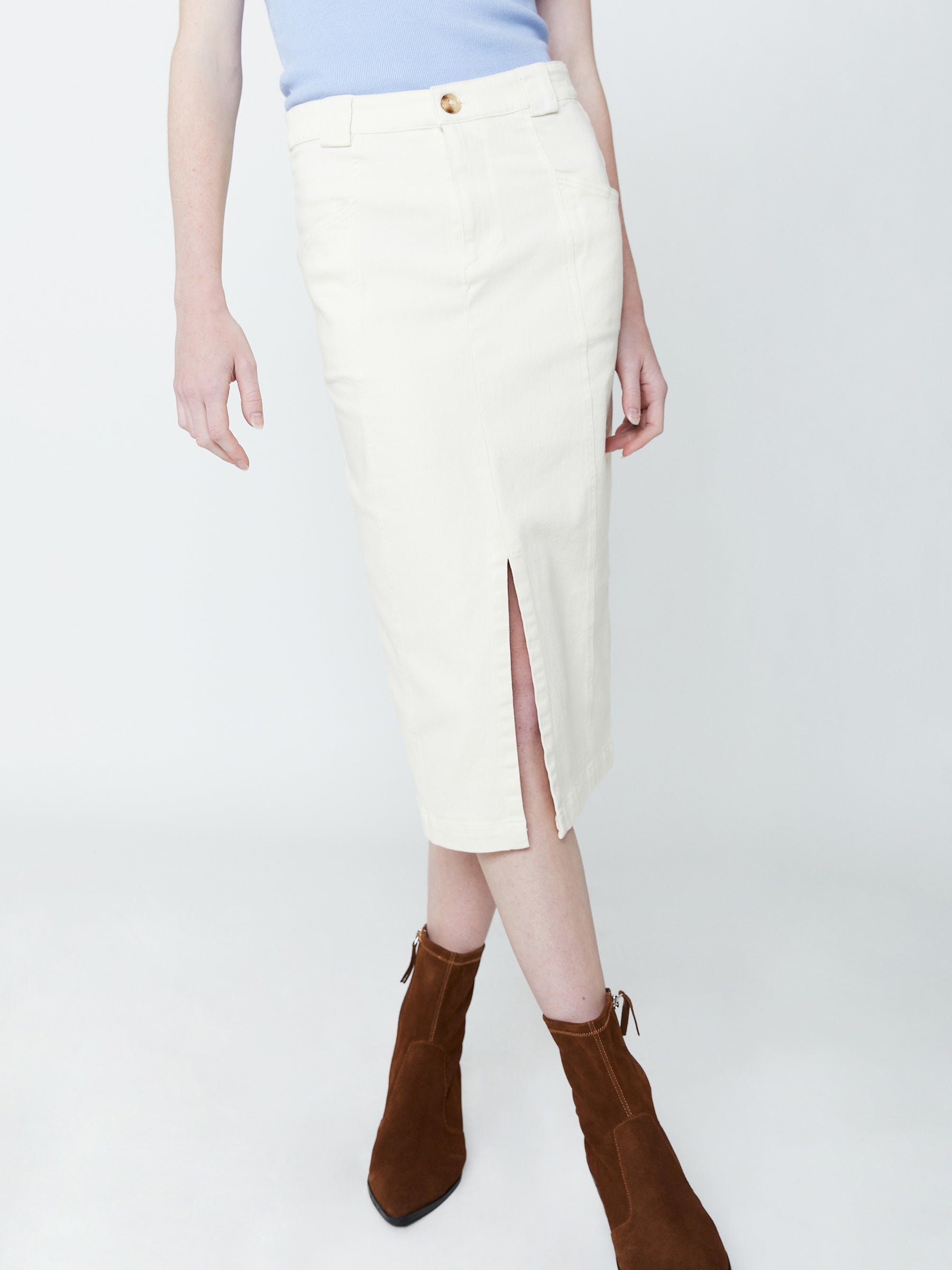 IRENE 22AW Wool Twill Skirt ウール ツイル スカート-