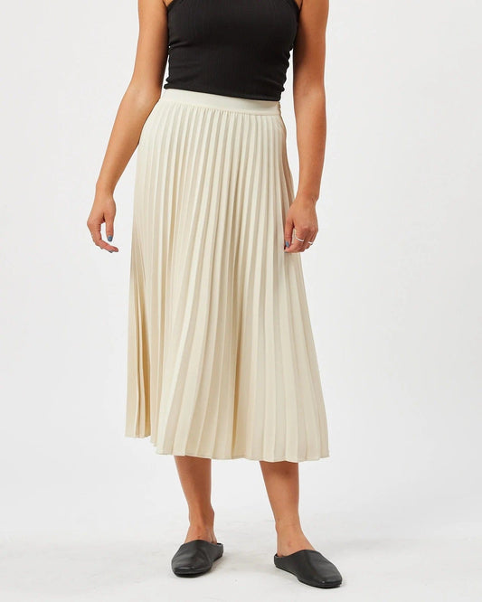 Filina Pleated Midi Skirt