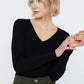 Rib Knit Brenda Scallop Sweater