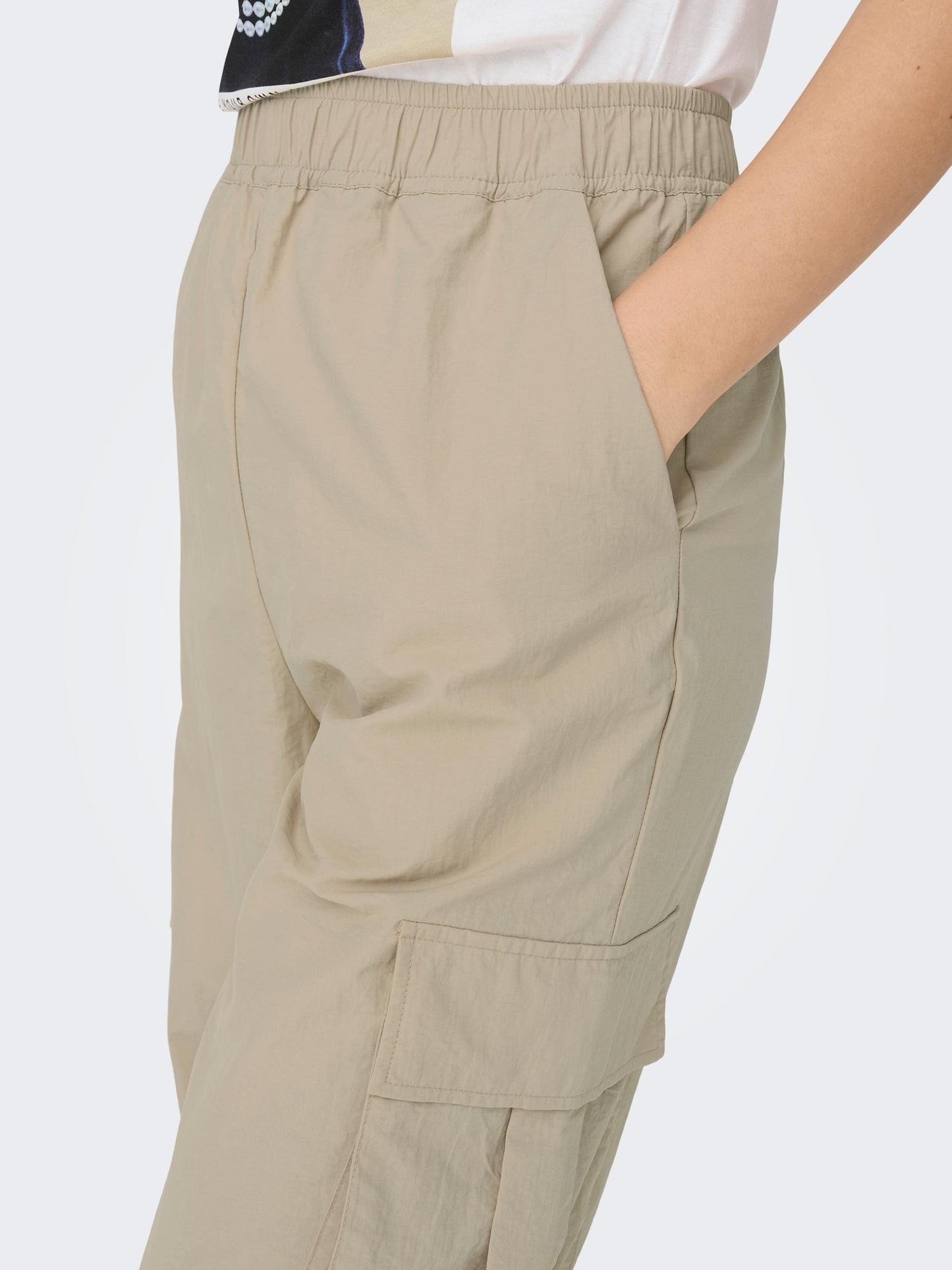 Karin Nylon Cargo Pant