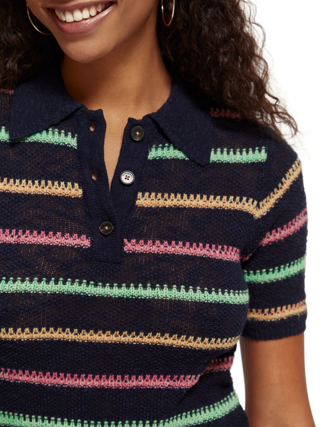 Stripe Knit Pullover