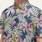 Printed Indigo Short Sleeve Hawaii Shirt