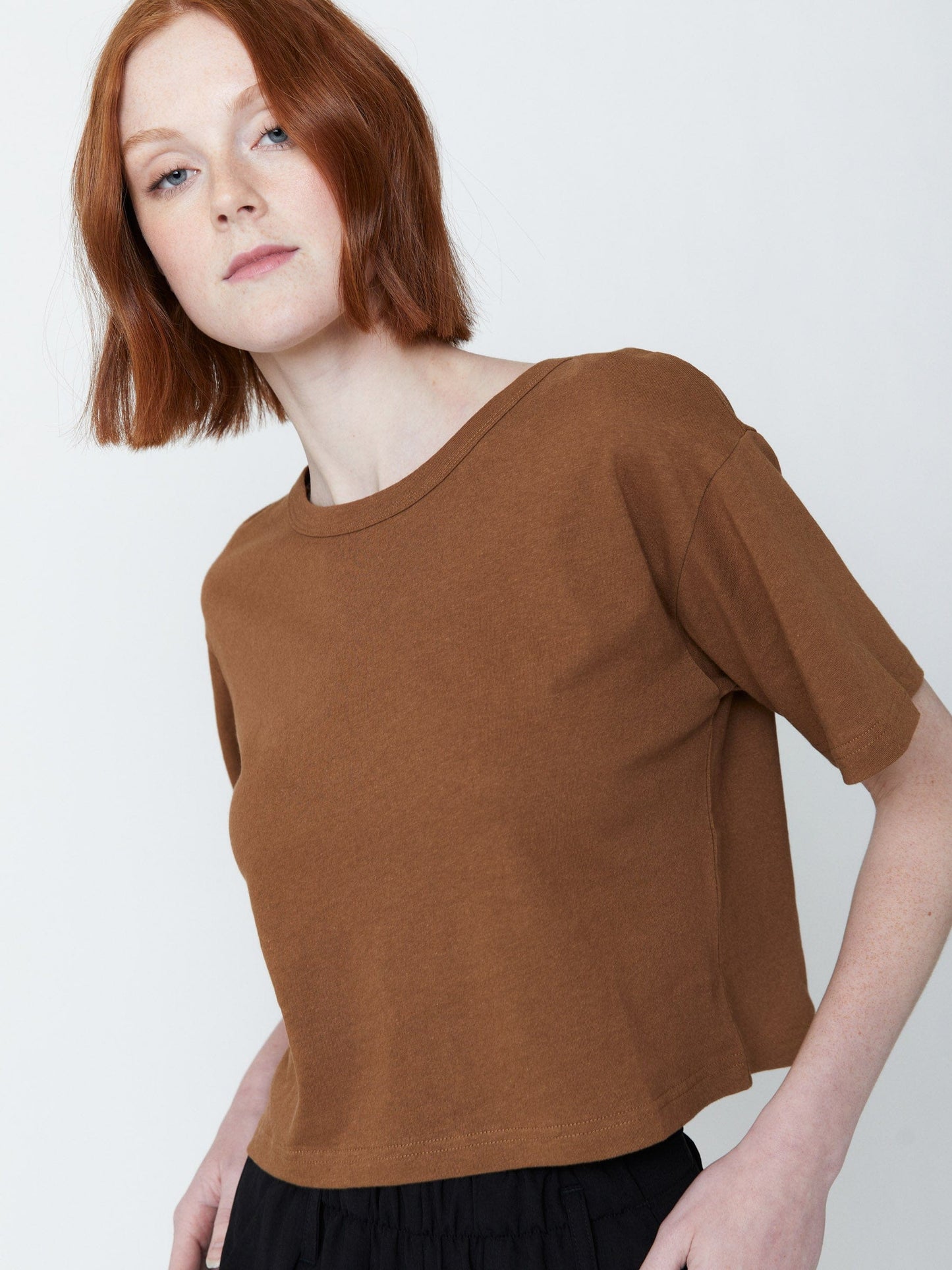 Linen Jersey Karlo Slouch Tee