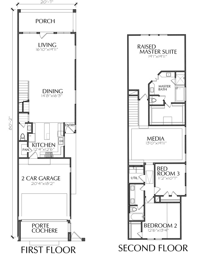 Brownstone Homes Townhome Design Luxury Town Home Floor Plans