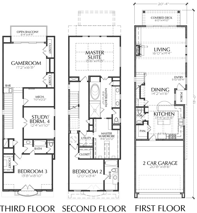 urban-townhome-floor-plans-town-house-development-row-house-construc