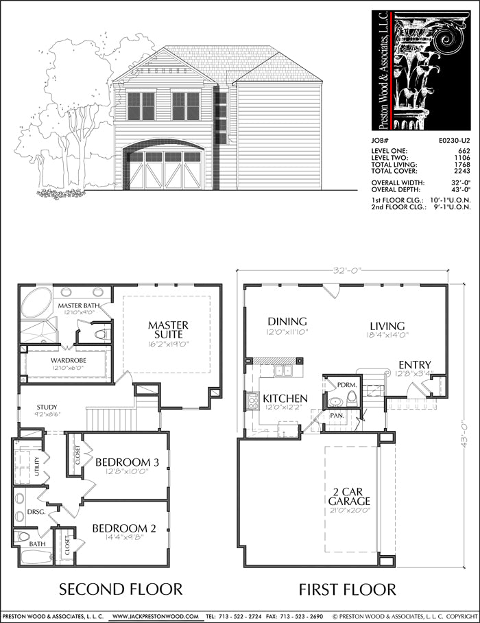 Creative Floor Plans New Residential House Plan Single Family Homes Preston Wood Associates