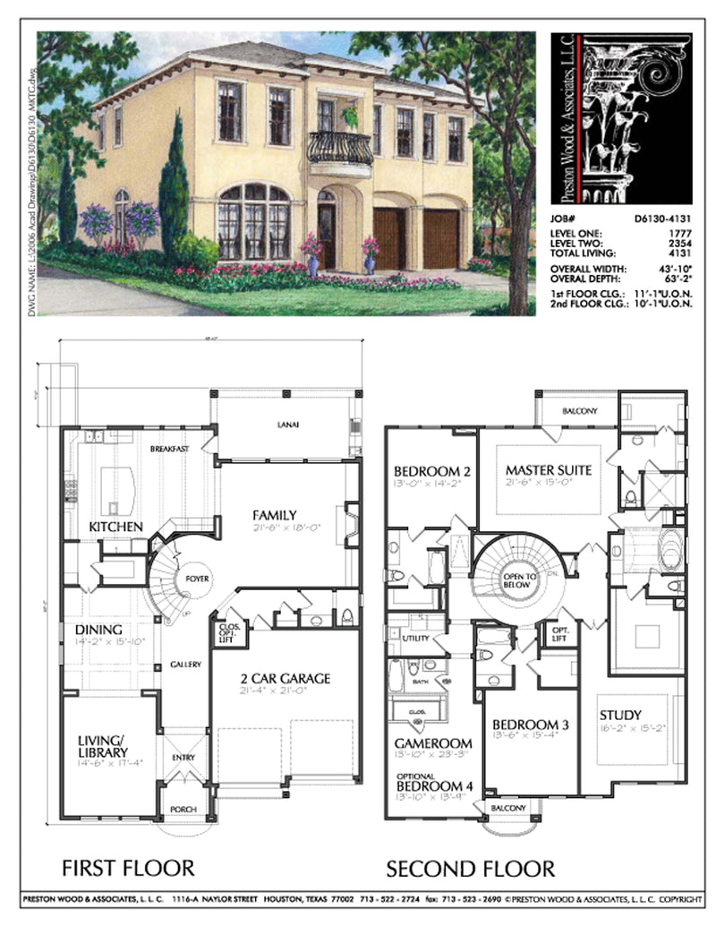 2 Story House Plan, Residential Floor Plans, Family Home