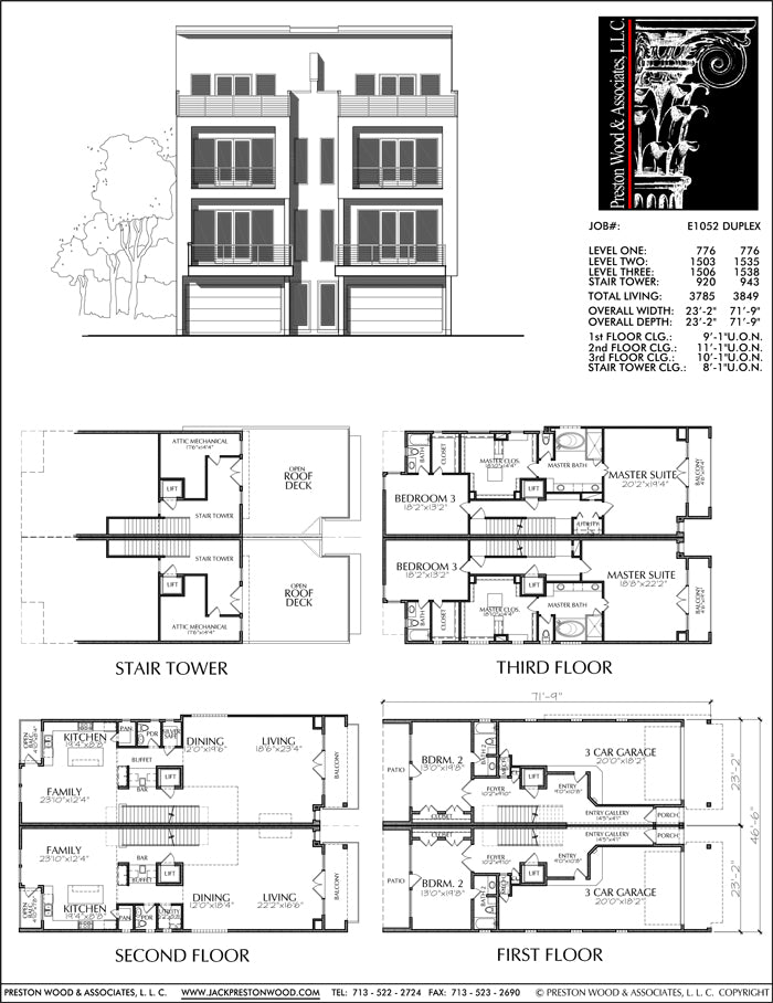 Urban Loft Townhomes, Modern Row House, TownHouses