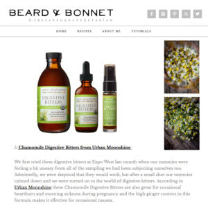 Beard & Bonnet - Chamomile Digestive Bitters