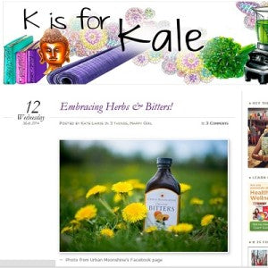 K is for Kale - Embracing Herbs & Bitters