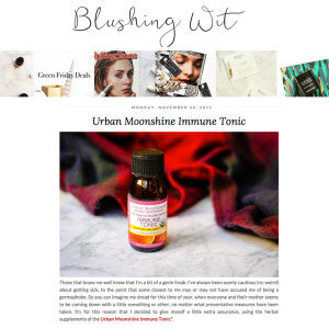 Blushing Wit - Urban Moonshine Immune Tonic