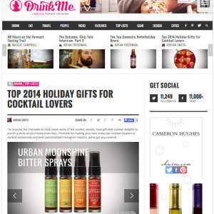 Drink Me Magazine - Top 2014 Holiday Gifts for Cocktail Lovers