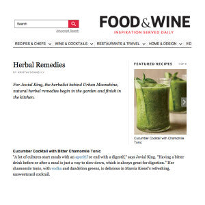 Food & Wine - Herbal Remedies