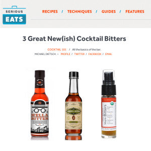 Serious Eats - 3 Great New(ish) Cocktail Bitters