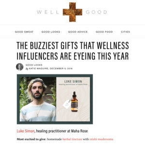 Well + Good - The Buzziest Gifts
