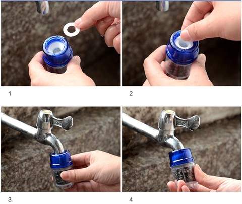 Activated Carbon Water Filter Faucet