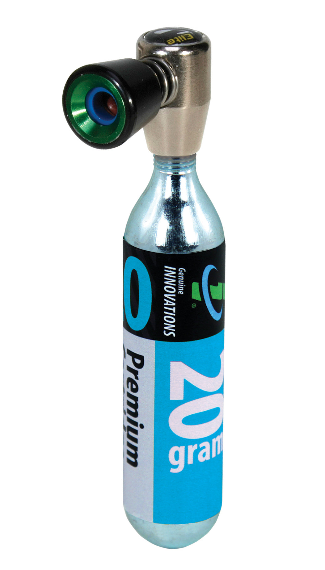 Genuine Innovations CO2 Inflators with Push-to-Inflate Technology