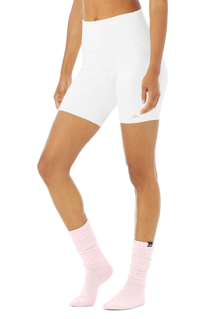 Alo Scrunch Sock in Powder Pink