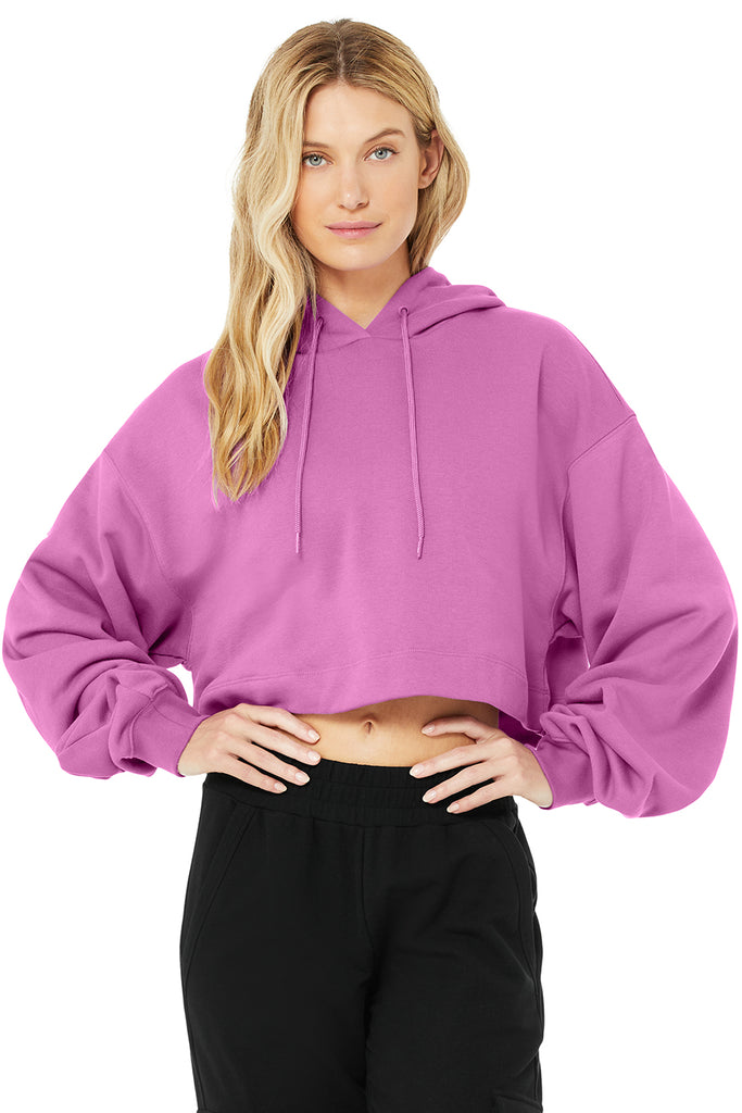 Alo Yoga - Bae Hoodie - Electric Violet