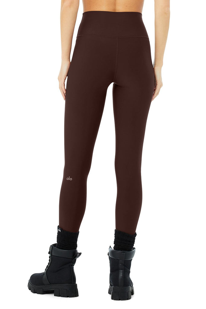 Alo Yoga - High-Waist Airlift Legging - Cherry Cola