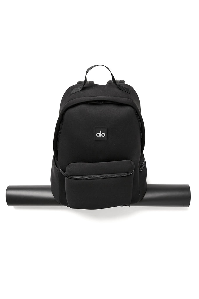 Alo Yoga Stow Backpack - Black/Silver. 3
