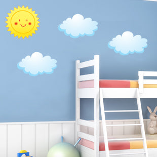 cloud wall stickers