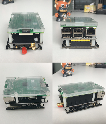 RAK831 LoRa/LoRaWan Gateway Developer Kit with Raspberry Pi and MAX-7Q GPS Fully assembled