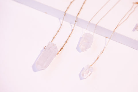 Clear Quartz Necklaces