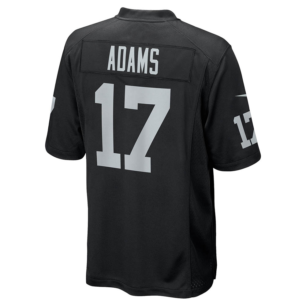 Men's Las Vegas Raiders Johnathan Abram Nike Black Player Game Jersey