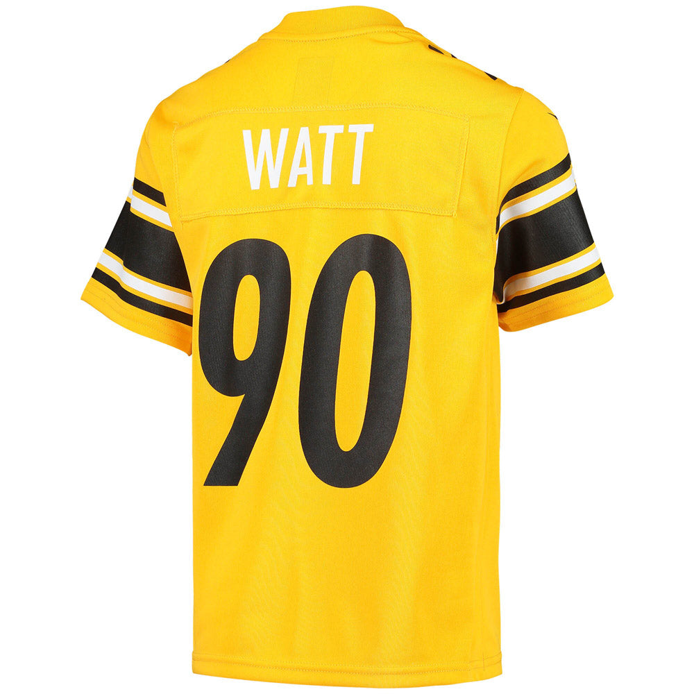 TJ Watt Autographed Pittsburgh Color Rush Custom Football Jersey - JSA &  Watt COA