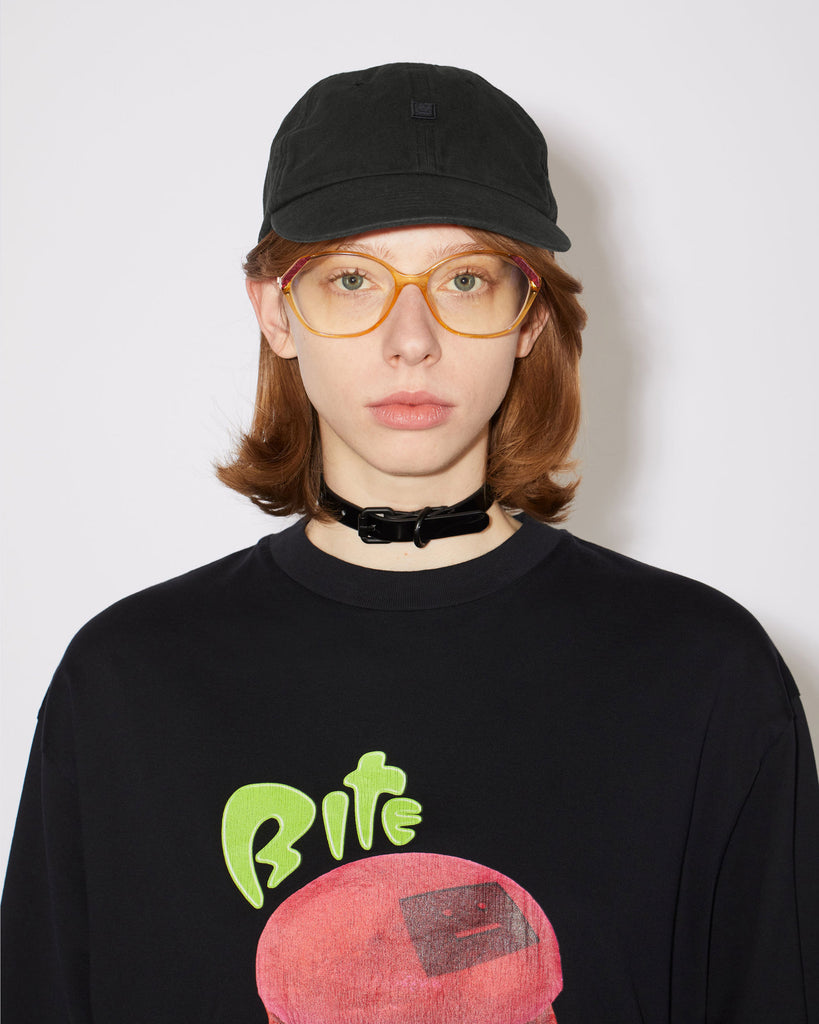 信用 Acne Studios アクネ ストゥディオズ ピンクキャップ イタリア正規品 新品 FA-UX-HATS000106 