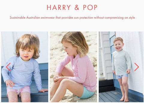 harry & pop in collaboration with babyccino kids