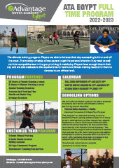 Pro Circuit & ITF Junior Tournaments Flyer