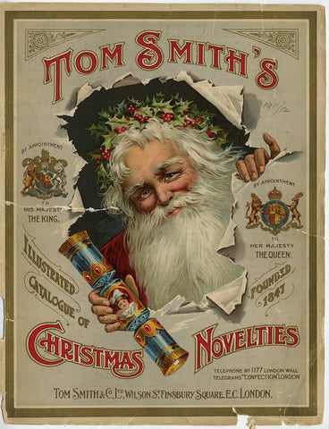 Tom Smith's Christmas Crackers Advertisement