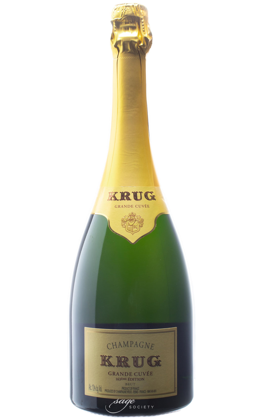 NV Krug Champagne Brut Grande Cuvée Edition 163eme 1.5L – Sage Society