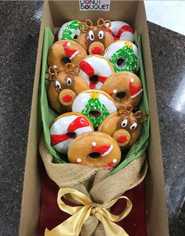 The Donut Bouquet shares donut bouquet gift ideas for every holiday or celebration