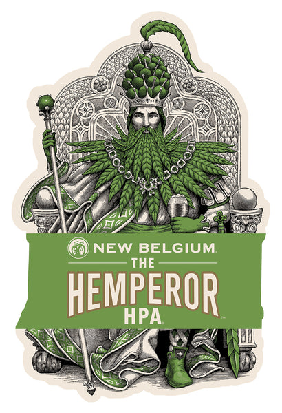 New Belgium Brewing  The Hemperor HPA hops and hemp