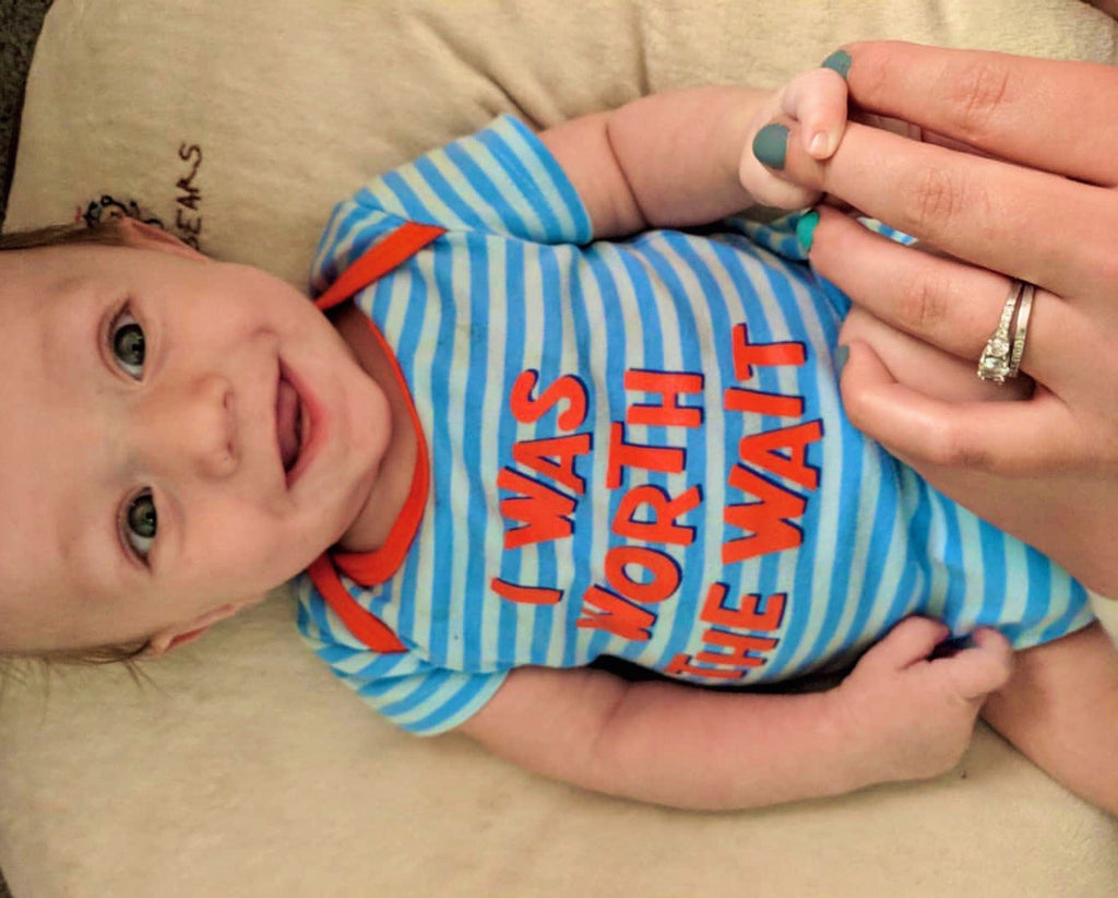 Smiling baby