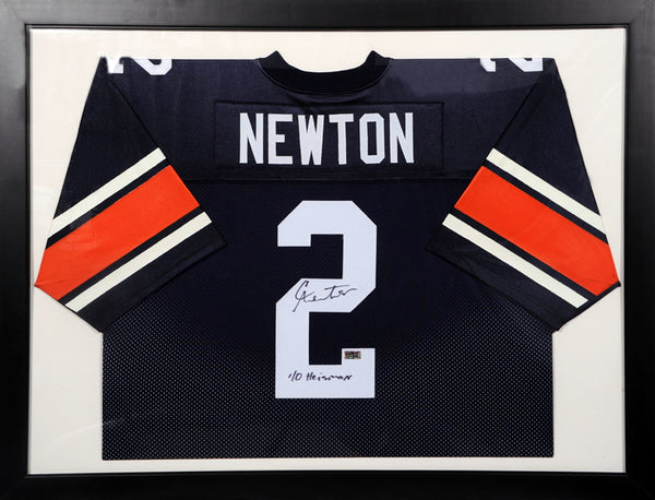 cam newton framed jersey