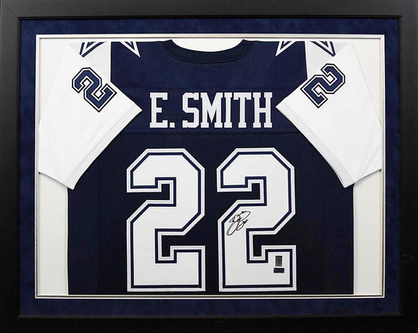 Emmitt Smith Autographed Dallas Cowboys 