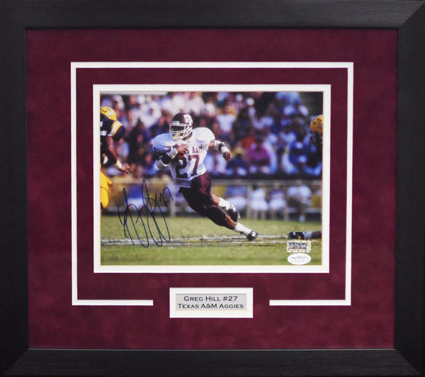 Framed Texas A&M Aggies Johnny Manziel Autographed Signed Jersey