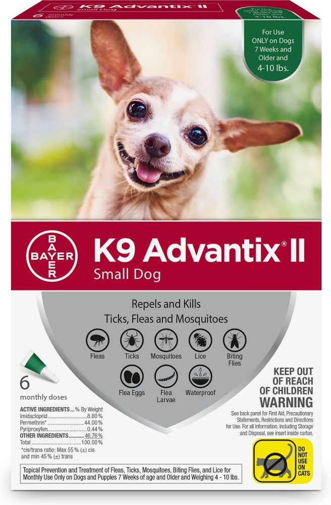 advantix for small dogs
