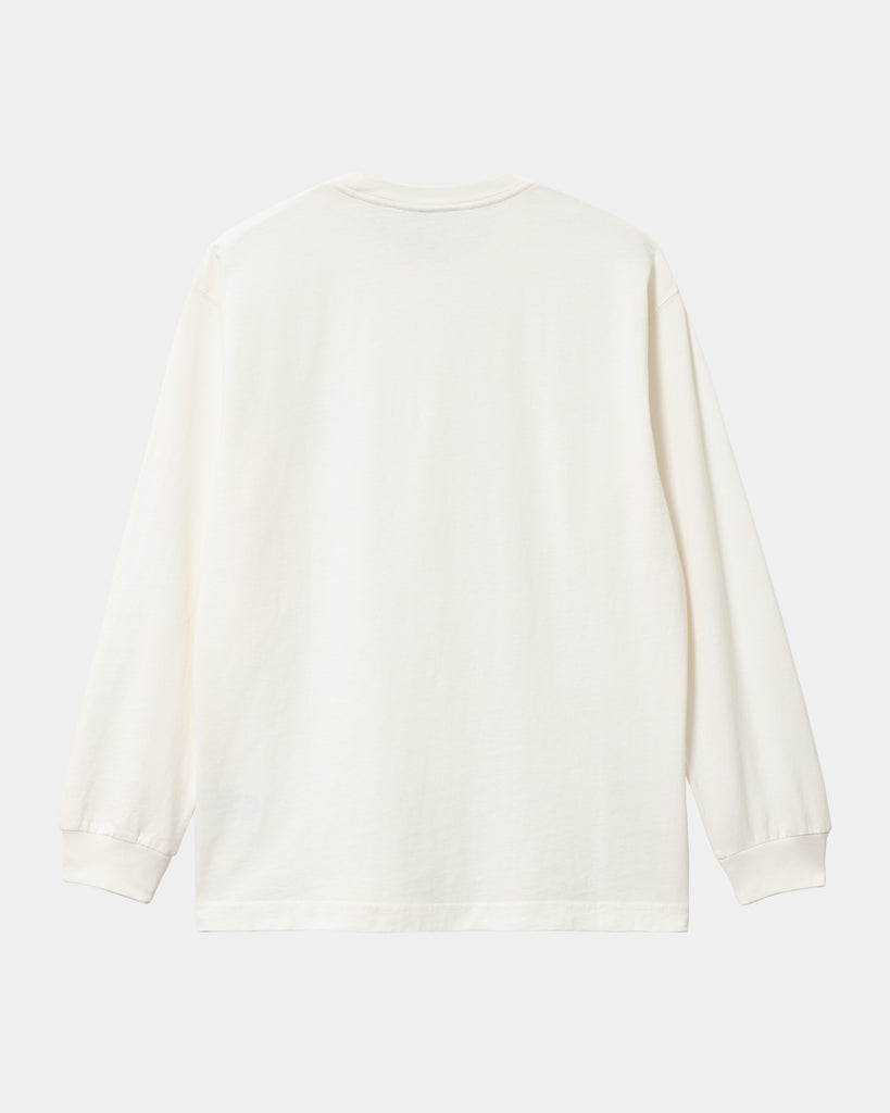 Nelson Long Sleeve T-Shirt | Wax (garment dyed)