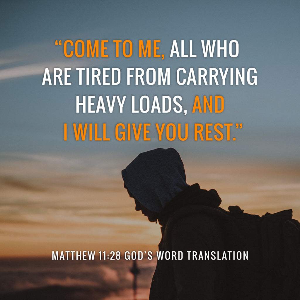 Matthew 11:28 GW